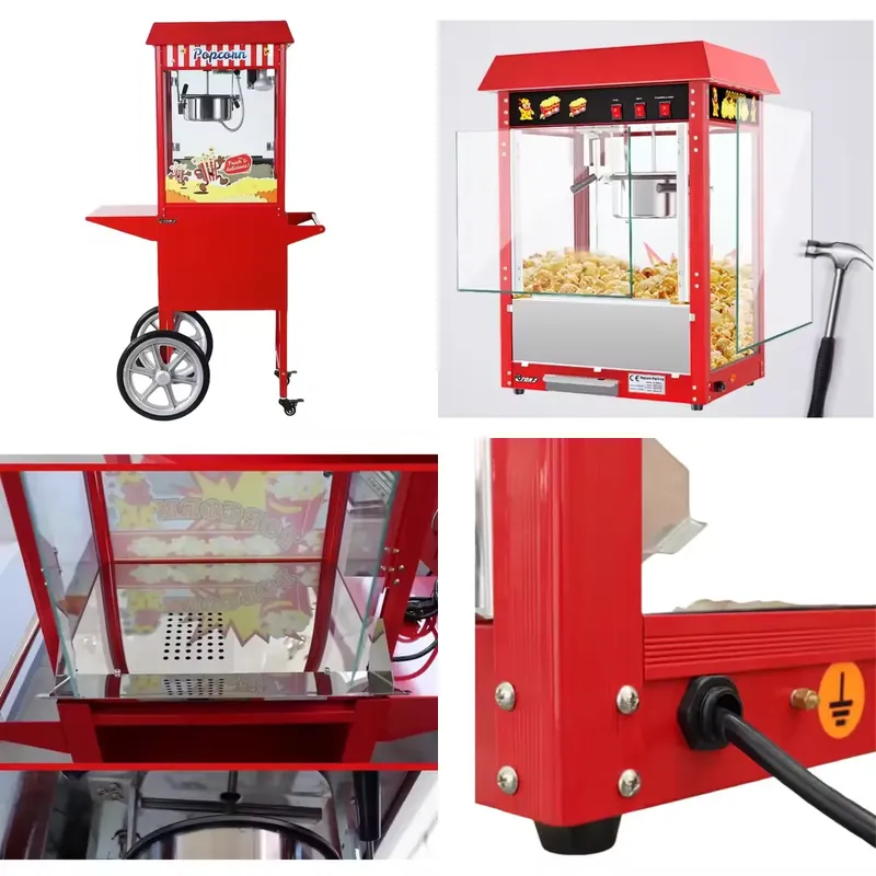 Commercial Vending Machine - Промышленная автоматическая машина для приготовления попкорна