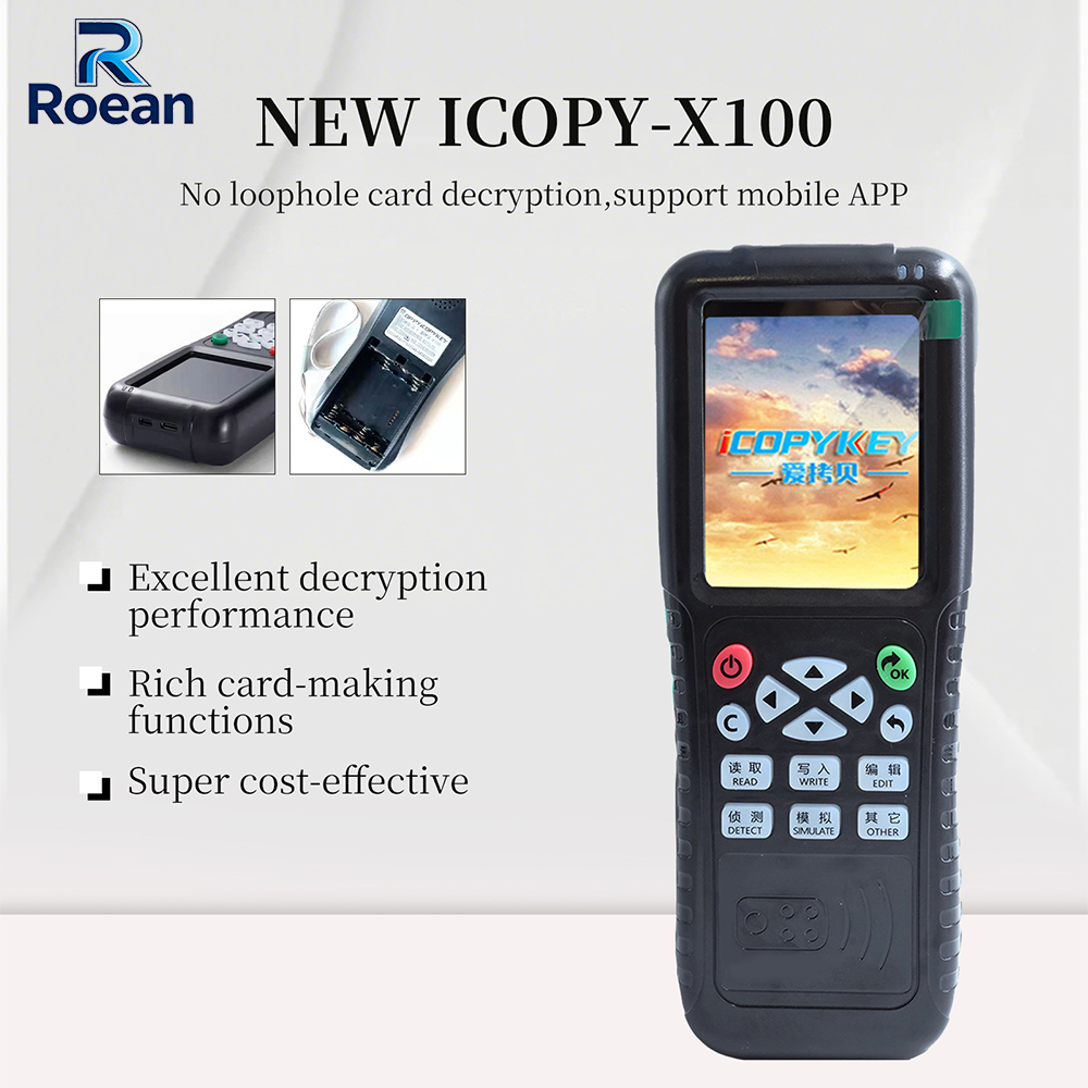 Nfc Card Reader Vending - Портативный считыватель-записыватель смарт-карт RFID NFC X100