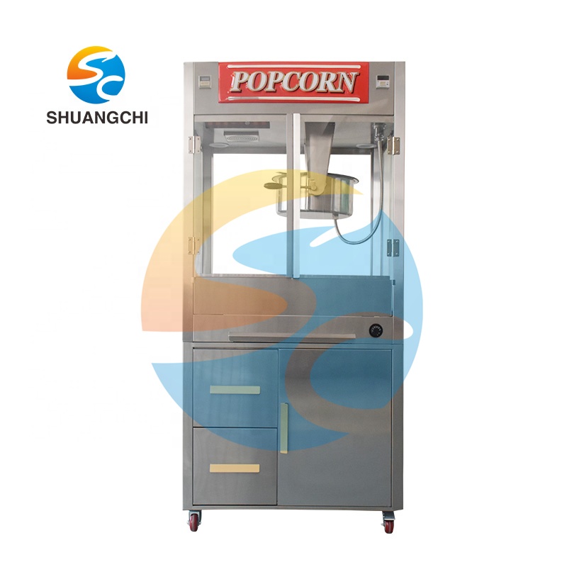 Popcorn Vending Machine - Shuangchi Factory 32 унций Коммерческий автомат