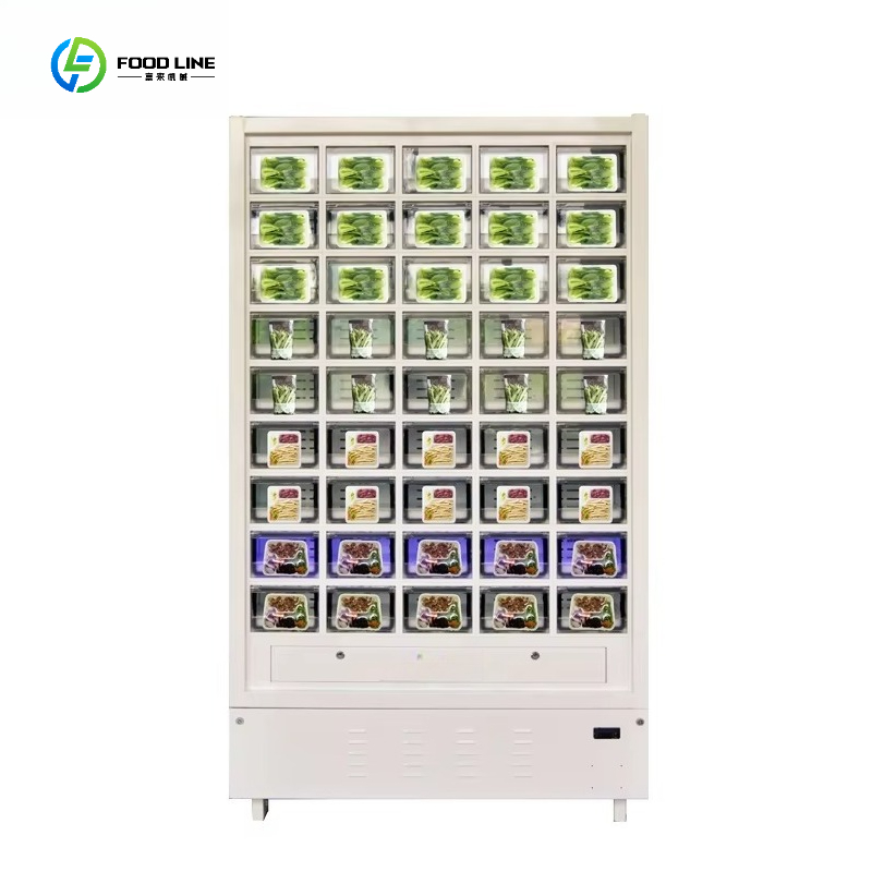 Vending Machine Qr Code - Торговый автомат для свежих продуктов: сэндвичи,