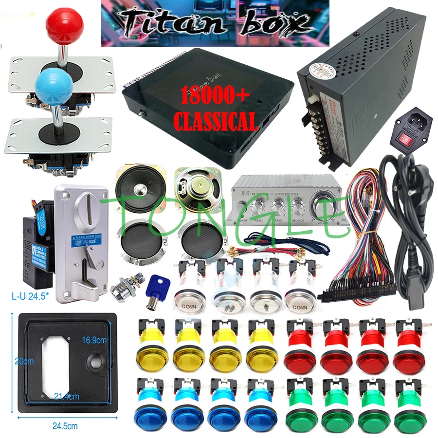 Racing Arcade Cabinet - 2 игрока Titan Box 18000+ в