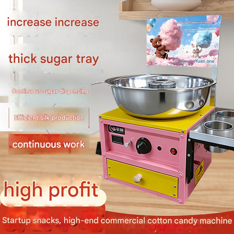 Высокоскоростная коммерческая  – обзор и цена Candy Floss Machine