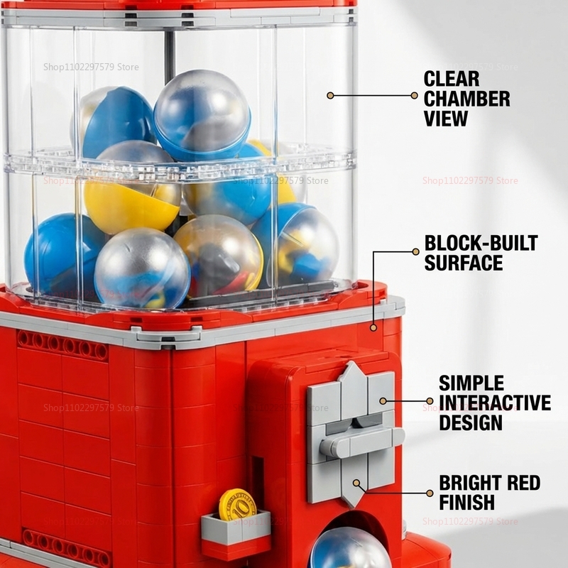 Набор строительных блоков для  – обзор и цена Arcade Toy Vending Machine