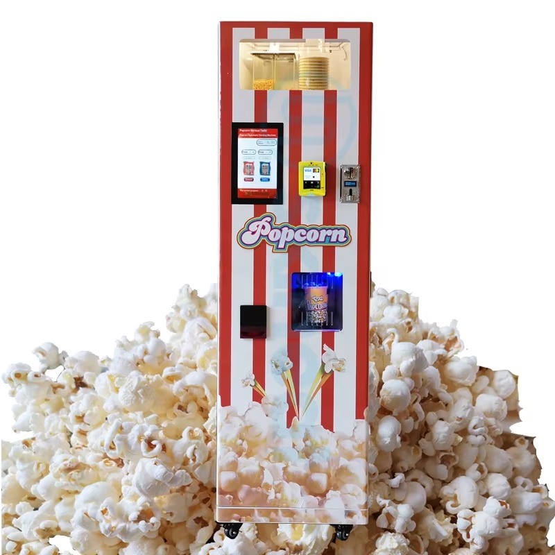 Торговый автомат для закусок в – обзор и цена Popcorn Vending Machine