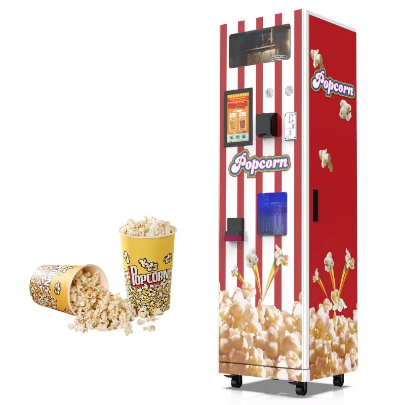 Торговый автомат для закусок в – обзор и цена Popcorn Vending Machine