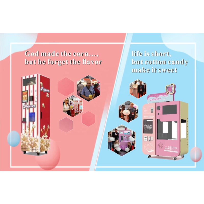 Торговый автомат для закусок в – обзор и цена Popcorn Vending Machine