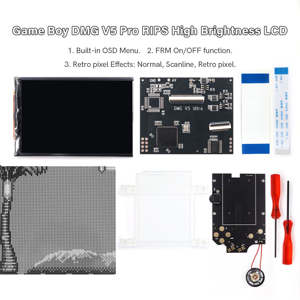 HISPEEDIDO Для GB Dmg V5 Pro:  – обзор и цена Lcd Screen Arcade