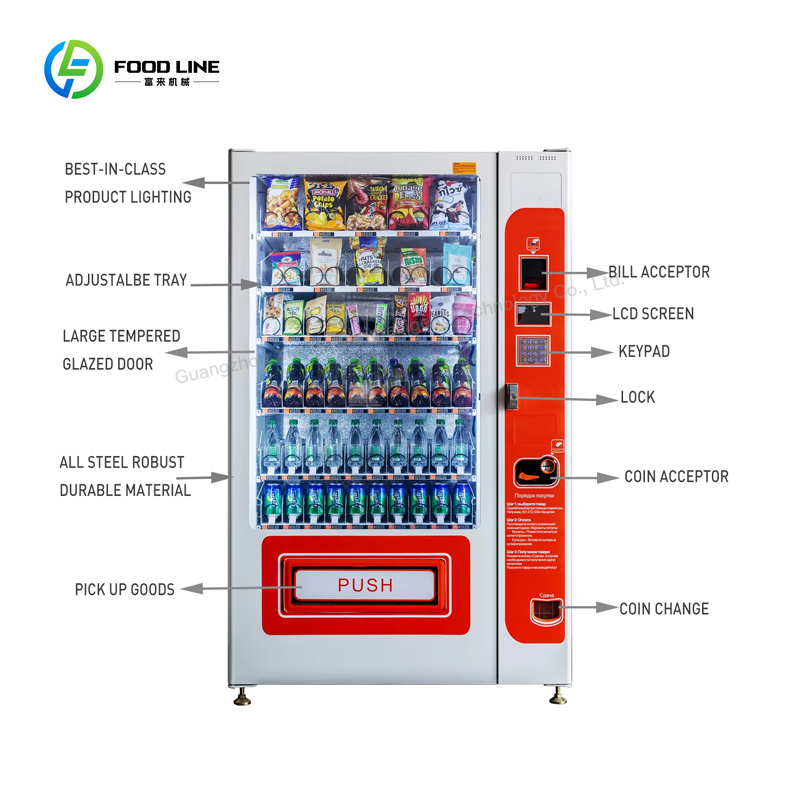 Торговый автомат FL с индивиду – обзор и цена Vending Machine Qr Code