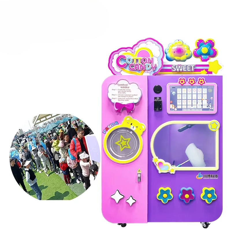Автоматический аппарат для про – обзор и цена Candy Floss Machine