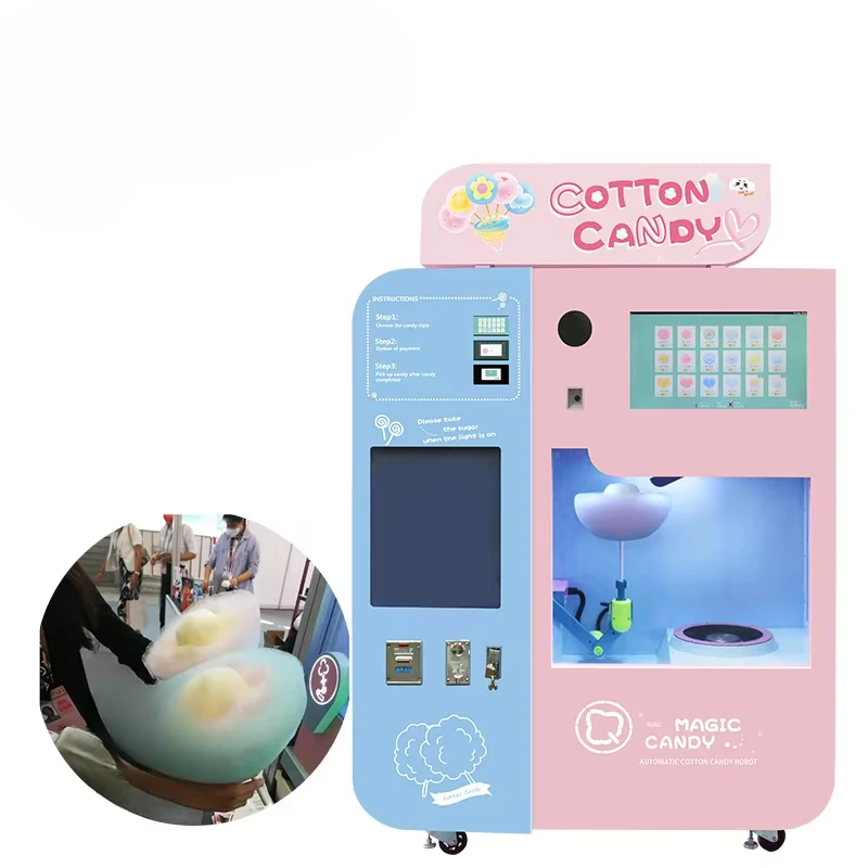 Автоматический аппарат для про – обзор и цена Candy Floss Machine